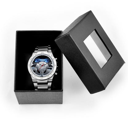 Personalized Merc Luxury Dial Steel Watch