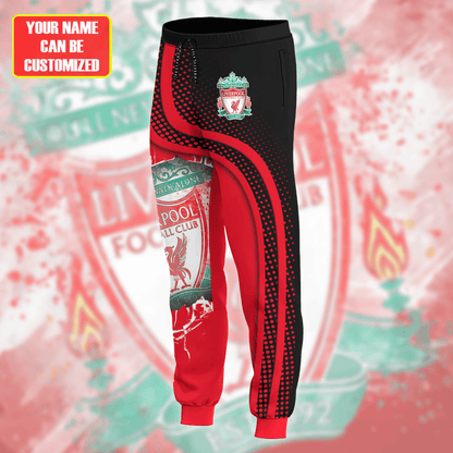 Personalized Liverpool Q18 3D All over Printed Hoodie and Sweatpants set