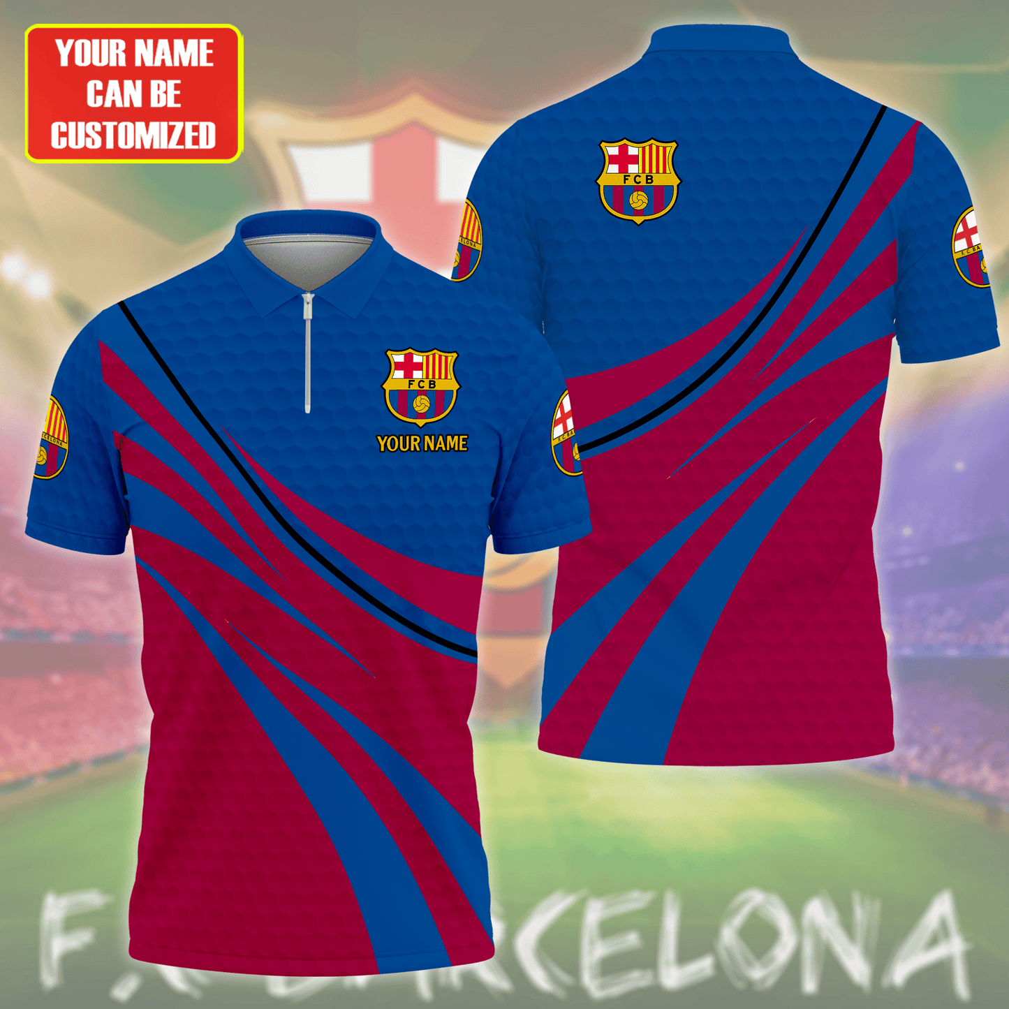 Personalized Barcelona 3D Full Printing Set , Barcelona Shirt , Hoodie , Short , Polo ,hawaii V30