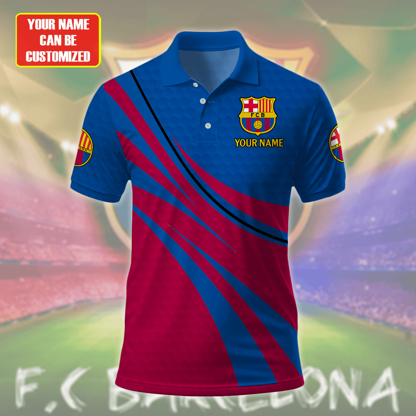 Personalized Barcelona 3D Full Printing Set , Barcelona Shirt , Hoodie , Short , Polo ,hawaii V30
