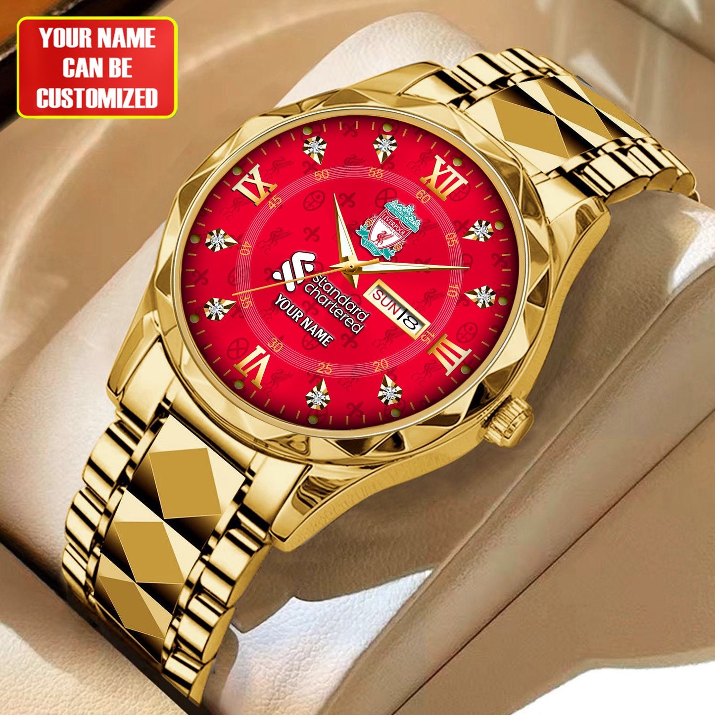 Personalized Liverpool FC Alloy Charley Watch
