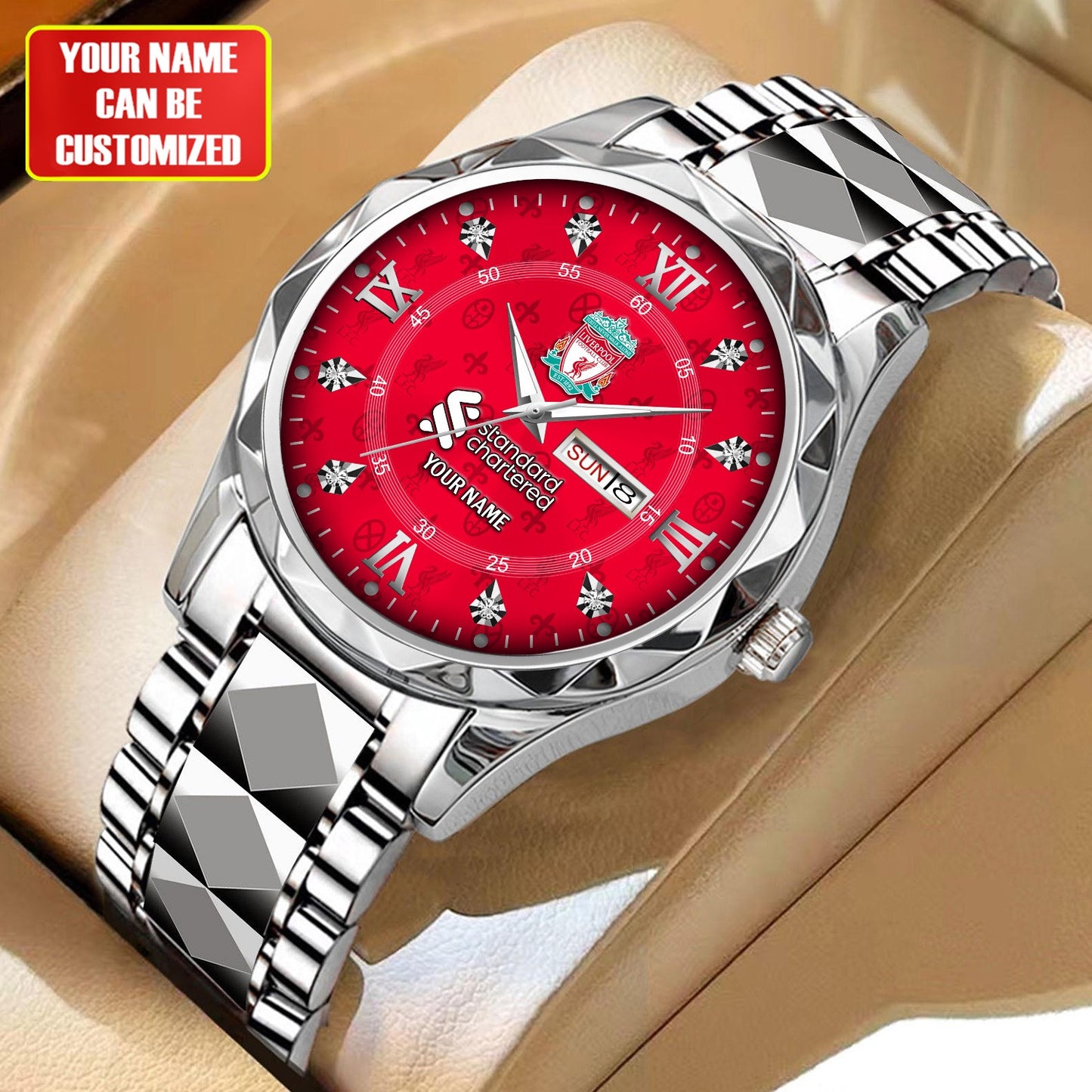 Personalized Liverpool FC Alloy Charley Watch