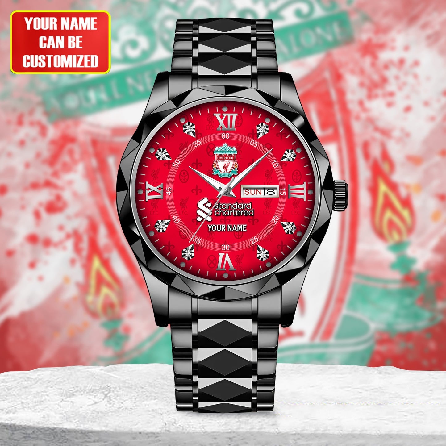 Personalized Liverpool FC Alloy Charley Watch