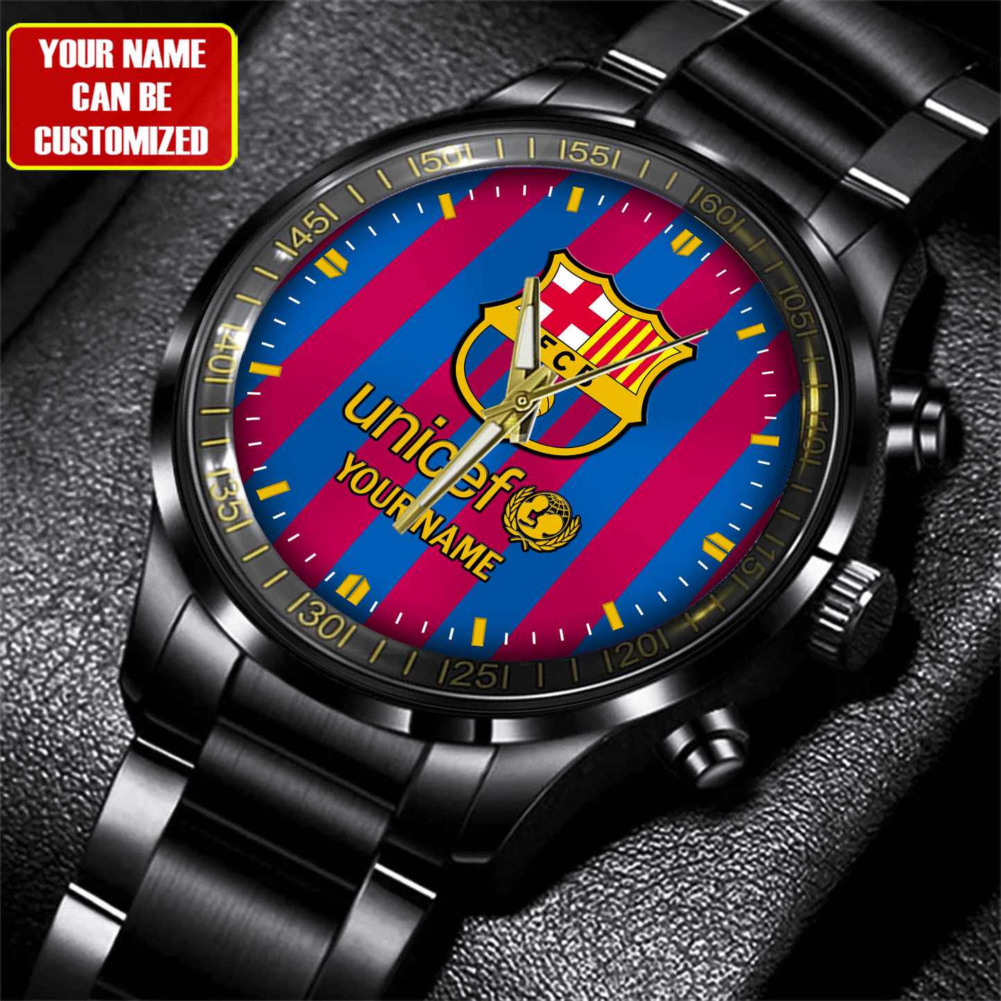 Barcelona Luxury Stainless Steel Watch
