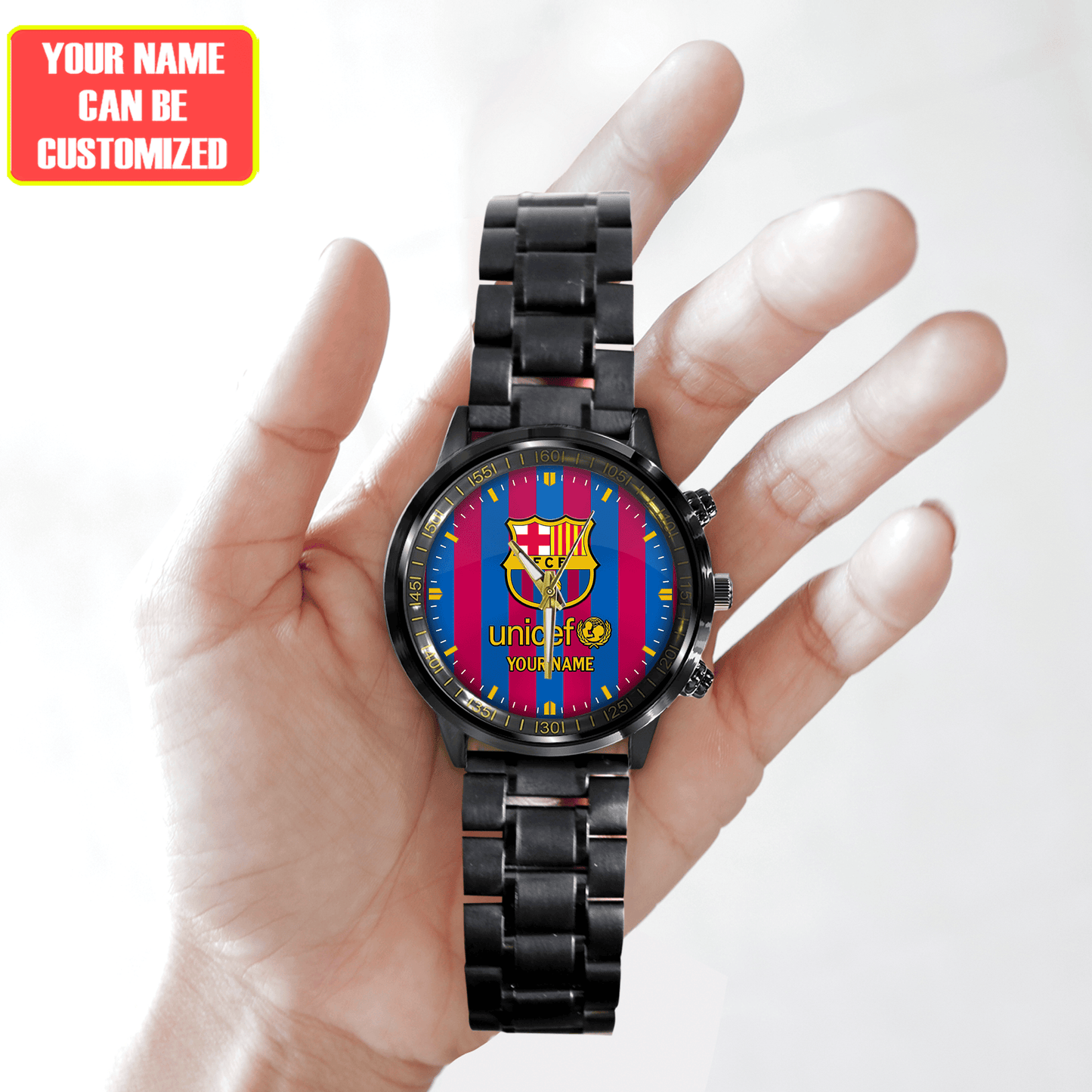 Barcelona Luxury Stainless Steel Watch