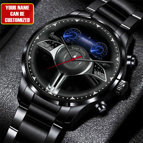 Personalized Merc Cockpit Luxury Stainless Steel Watch V2