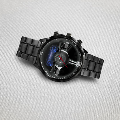 Personalized Merc Cockpit Luxury Stainless Steel Watch V2
