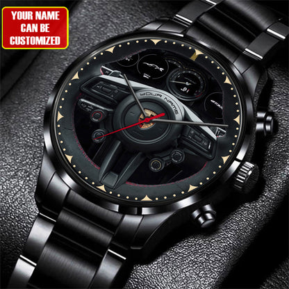 Personalized Pors Cockpit Luxury Stainless Steel Watch