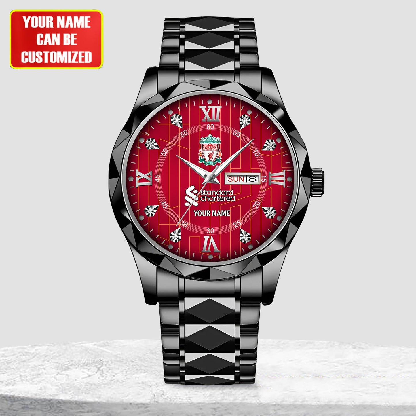 Personalized Liverpool Uniform Alloy Charley Watch V2