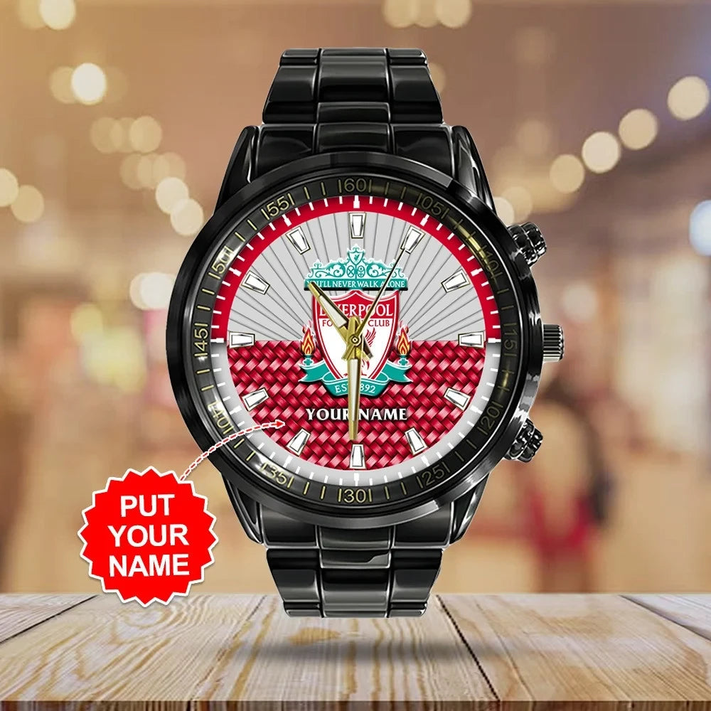 Personalized Liverpool Champion Luxury Stainless Steel Watch V5