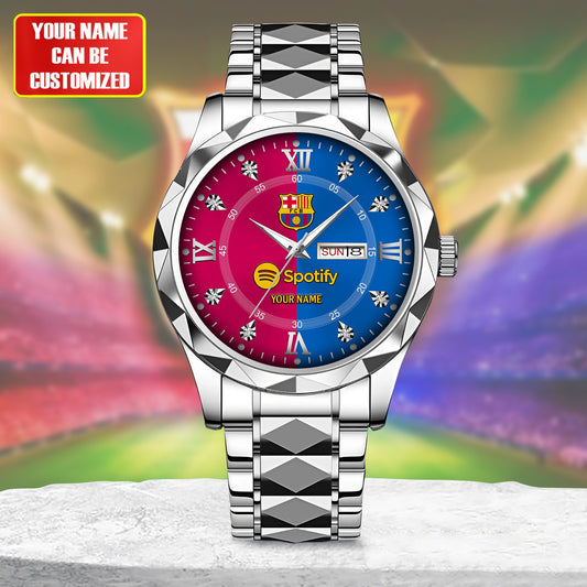 Personalized Barcelona FC Alloy Charley Watch