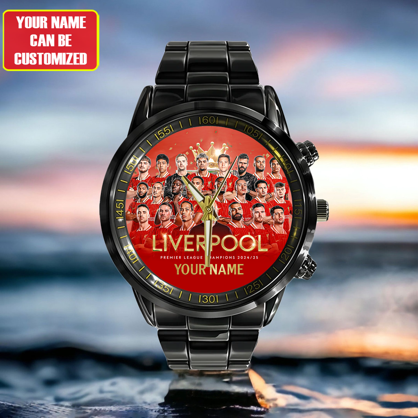 Liverpool Champions Luxury Stainless Steel Watch