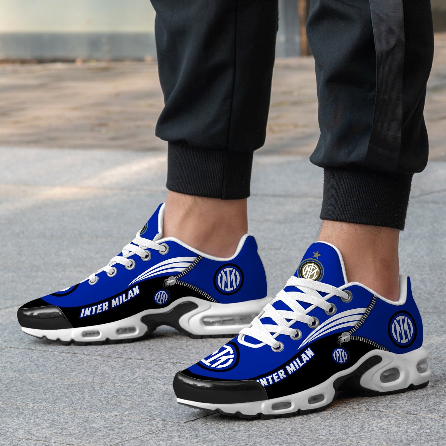 Personalized Inter Milan Air Cushion Sneaker V4