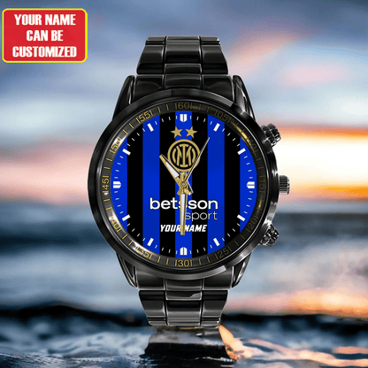 Inter Milan Luxury Stainless Steel Watch