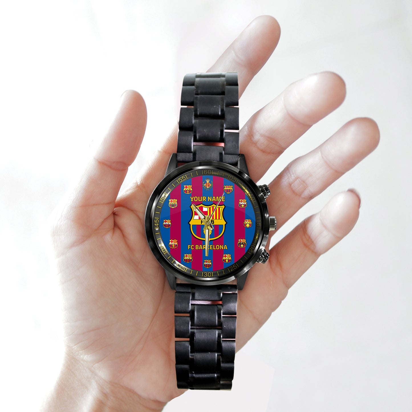 Barcelona Luxury Stainless Steel Watch V2