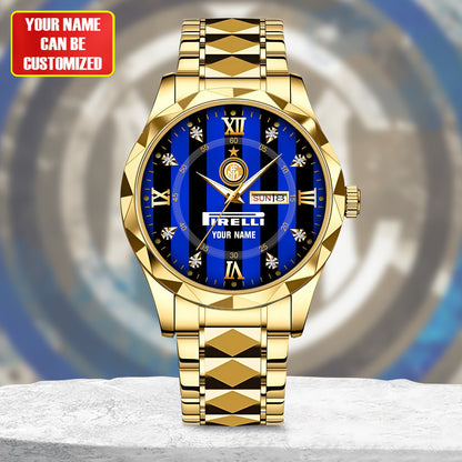 Personalized Inter Milan Luxury Alloy Charley Watch