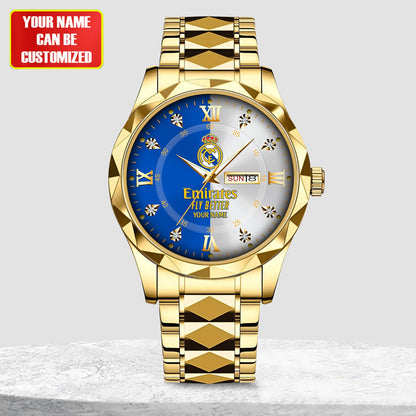 Personalized Real Madrid Luxury Alloy Charley Watch