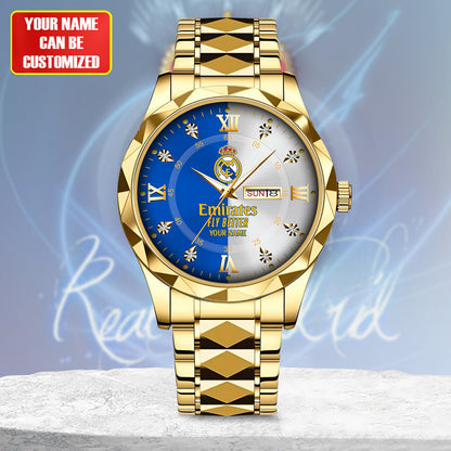 Personalized Real Madrid Luxury Alloy Charley Watch
