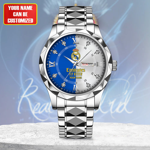 Personalized Real Madrid Luxury Alloy Charley Watch