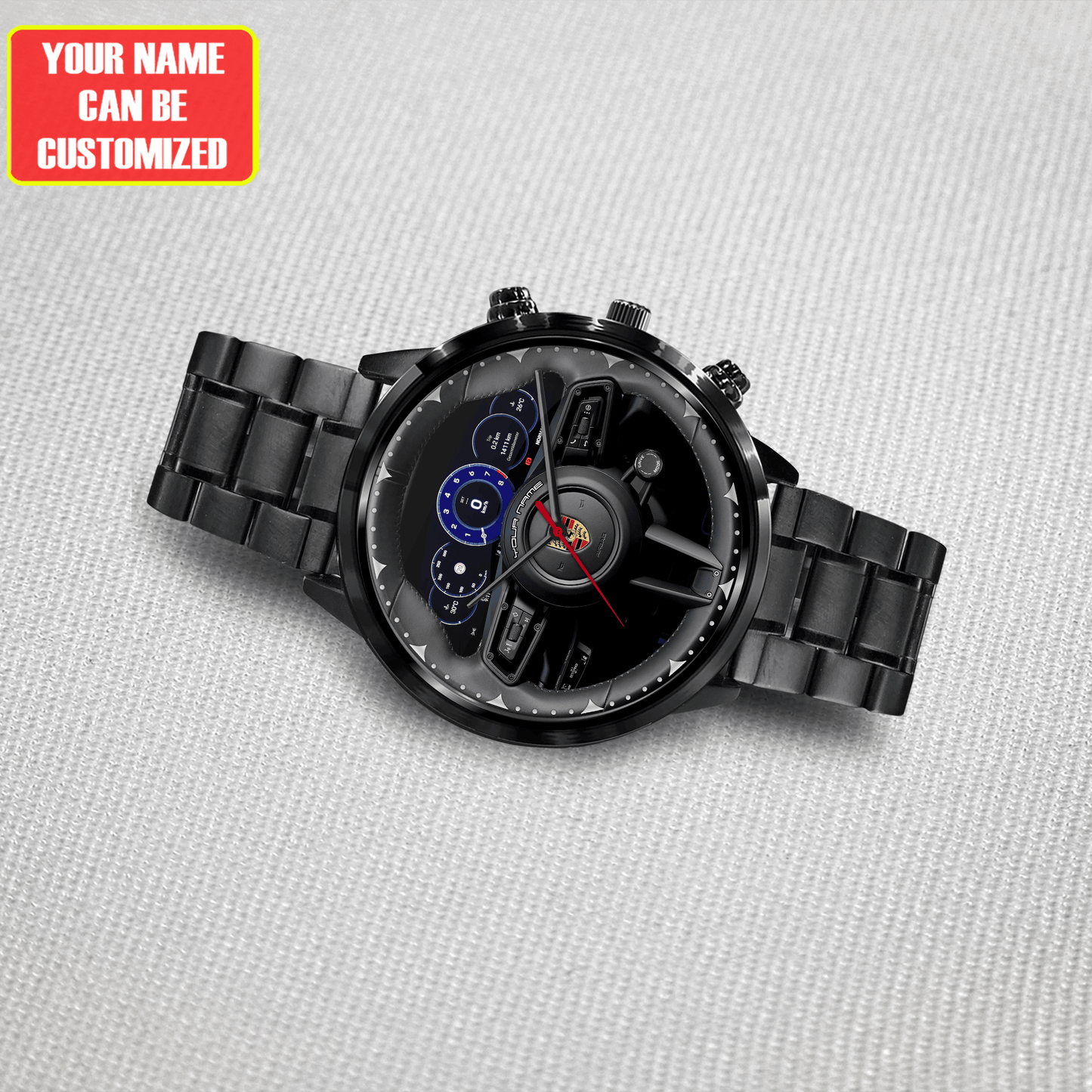 Pors Cockpit Luxury Stainless Steel Watch V3