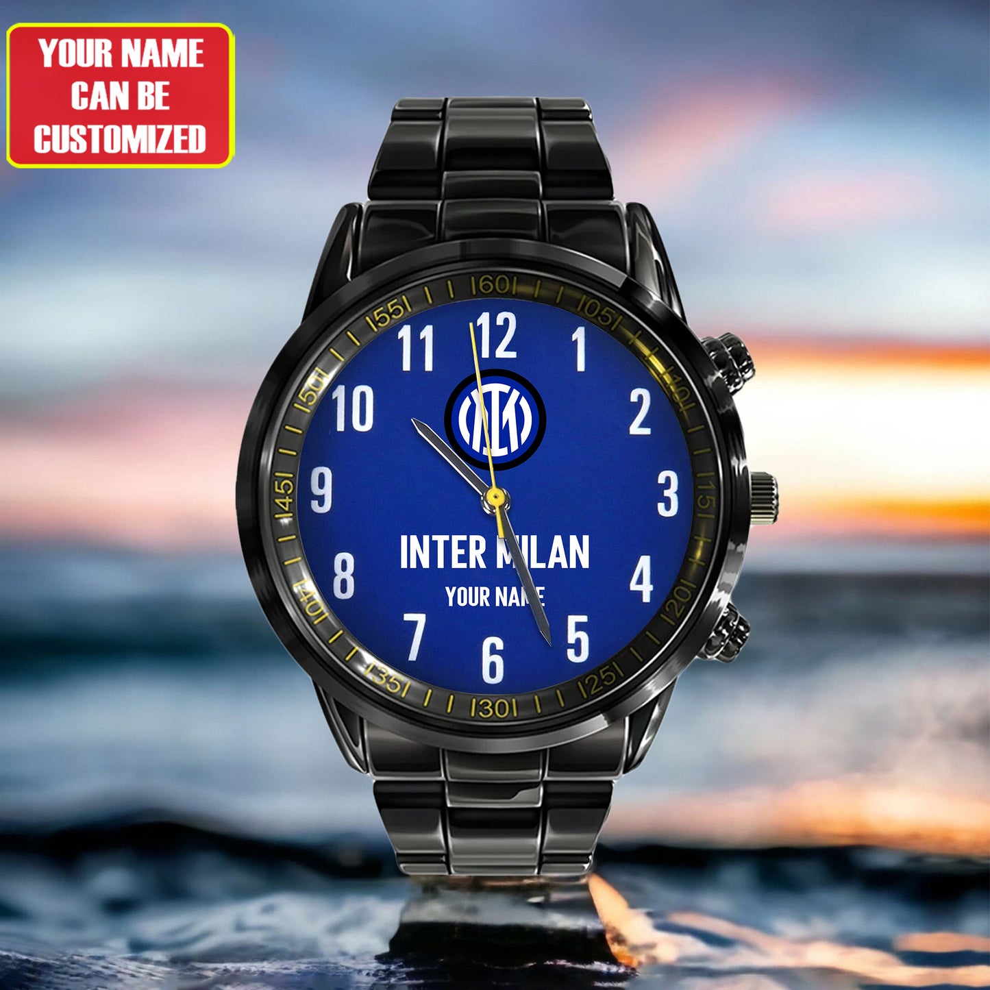 Inter Milan Luxury Stainless Steel Watch V2