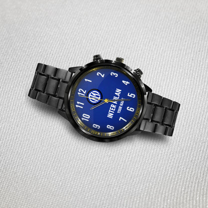Inter Milan Luxury Stainless Steel Watch V2