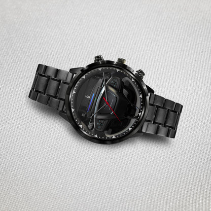 F Mustang Cockpit Luxury Dial Steel Watch