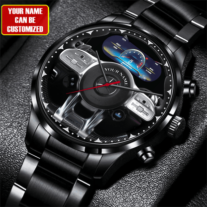 Personalized Merc Cockpit Luxury Stainless Steel Watch