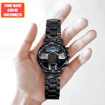 Personalized Merc Cockpit Luxury Stainless Steel Watch