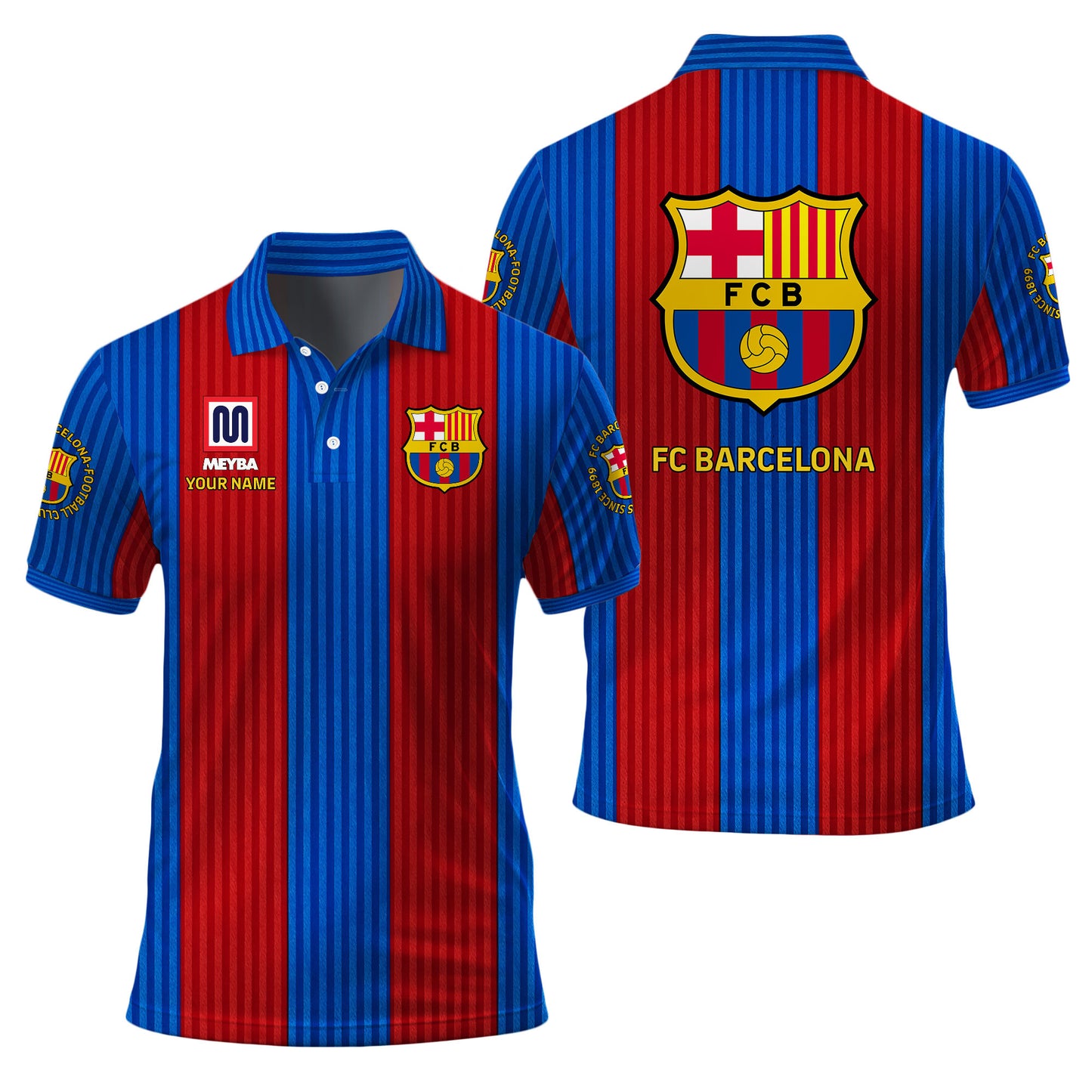 Personalized Barcelona 3D Full Printing Set , Barcelona Shirt , Hoodie , Short , Polo ,hawaii V32