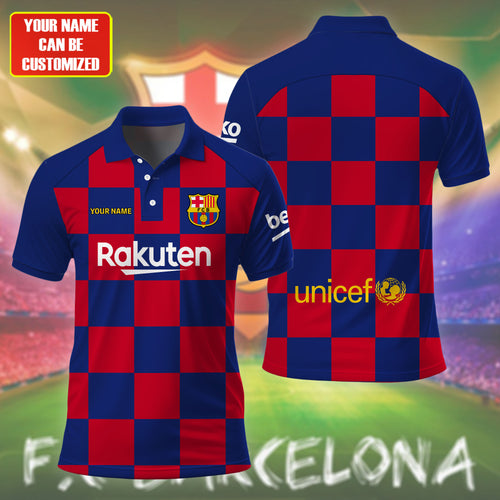 Personalized Barcelona 3D Full Printing Set , Barcelona Shirt , Hoodie , Short , Polo ,hawaii V33