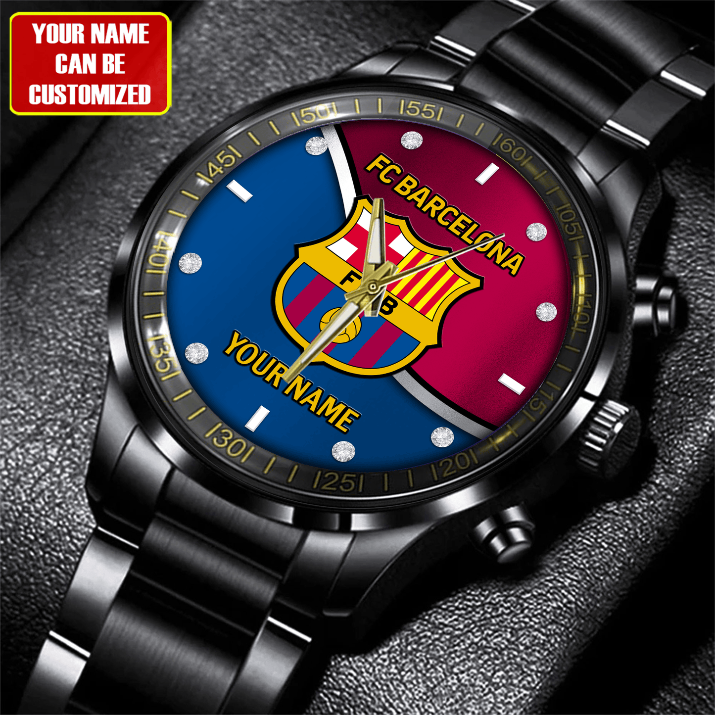 Barcelona Sport Luxury Stainless Steel Watch
