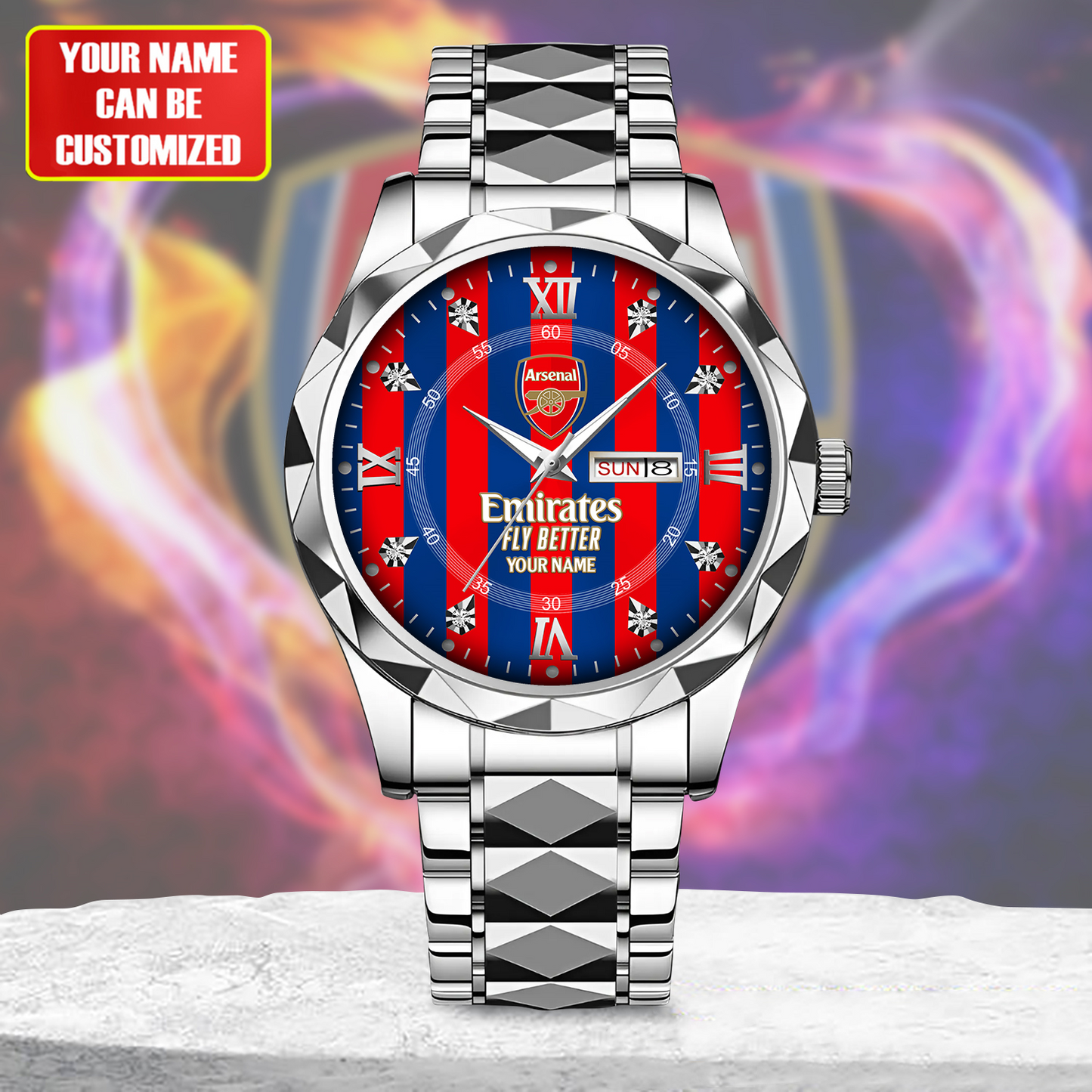 Personalized Arsenal Alloy Charley Watch