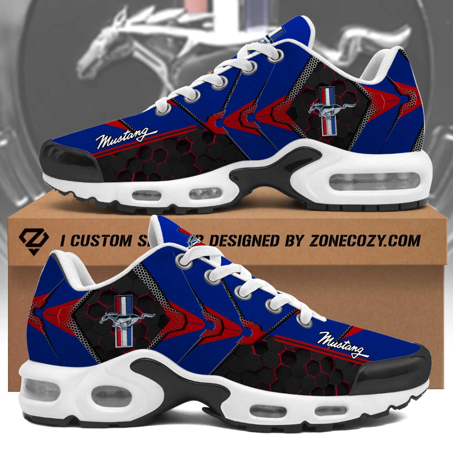 F Mustang Sport Air Cushion Sneaker V5