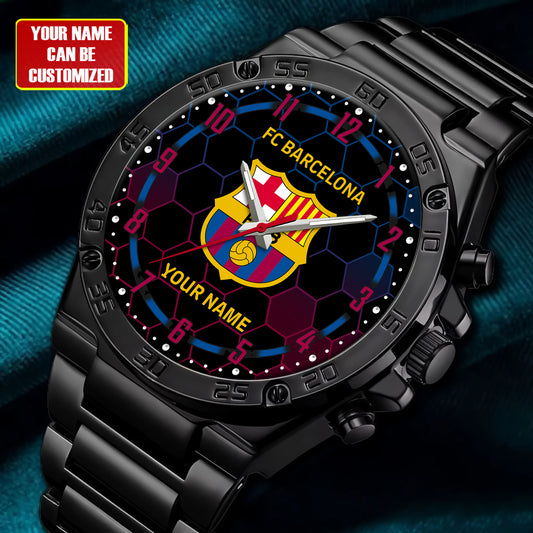 Personalized Barcelona Luxury Dial Steel Watch