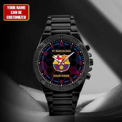 Personalized Barcelona Luxury Dial Steel Watch