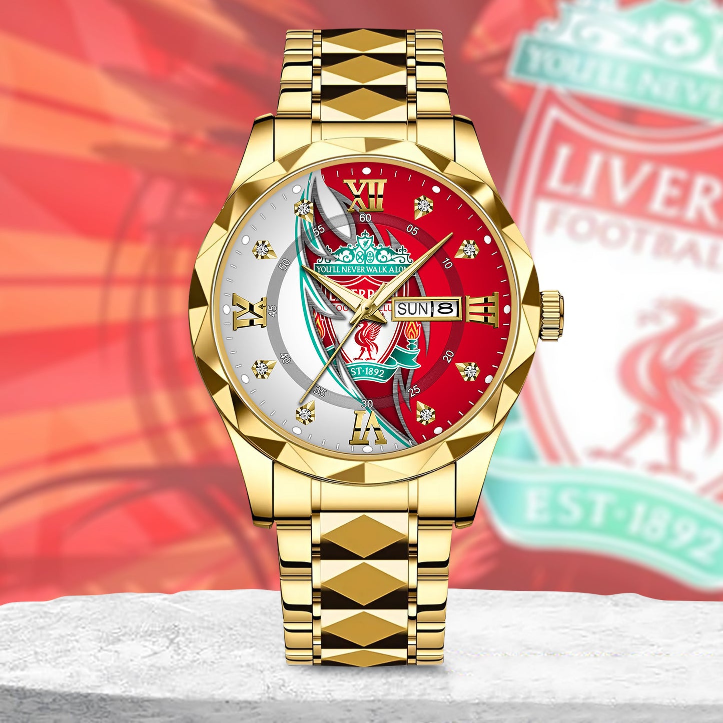 Personalized Liverpool FC Alloy Charley Watch V2