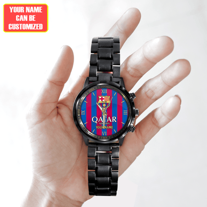 Barcelona FC Luxury Stainless Steel Watch V2