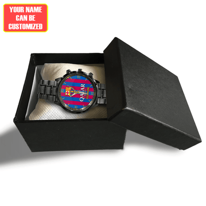 Barcelona FC Luxury Stainless Steel Watch V2