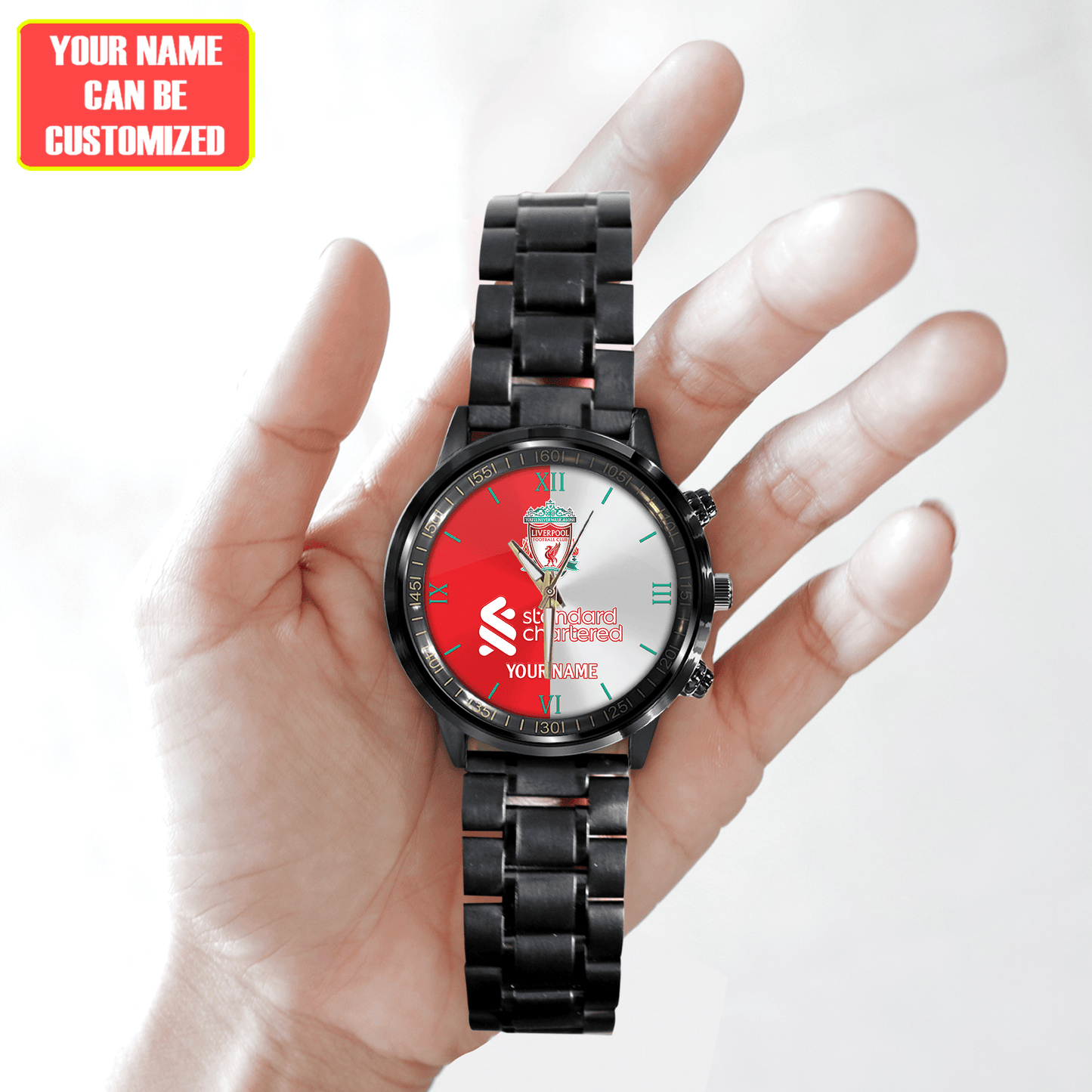 Liverpool FC Luxury Stainless Steel Watch