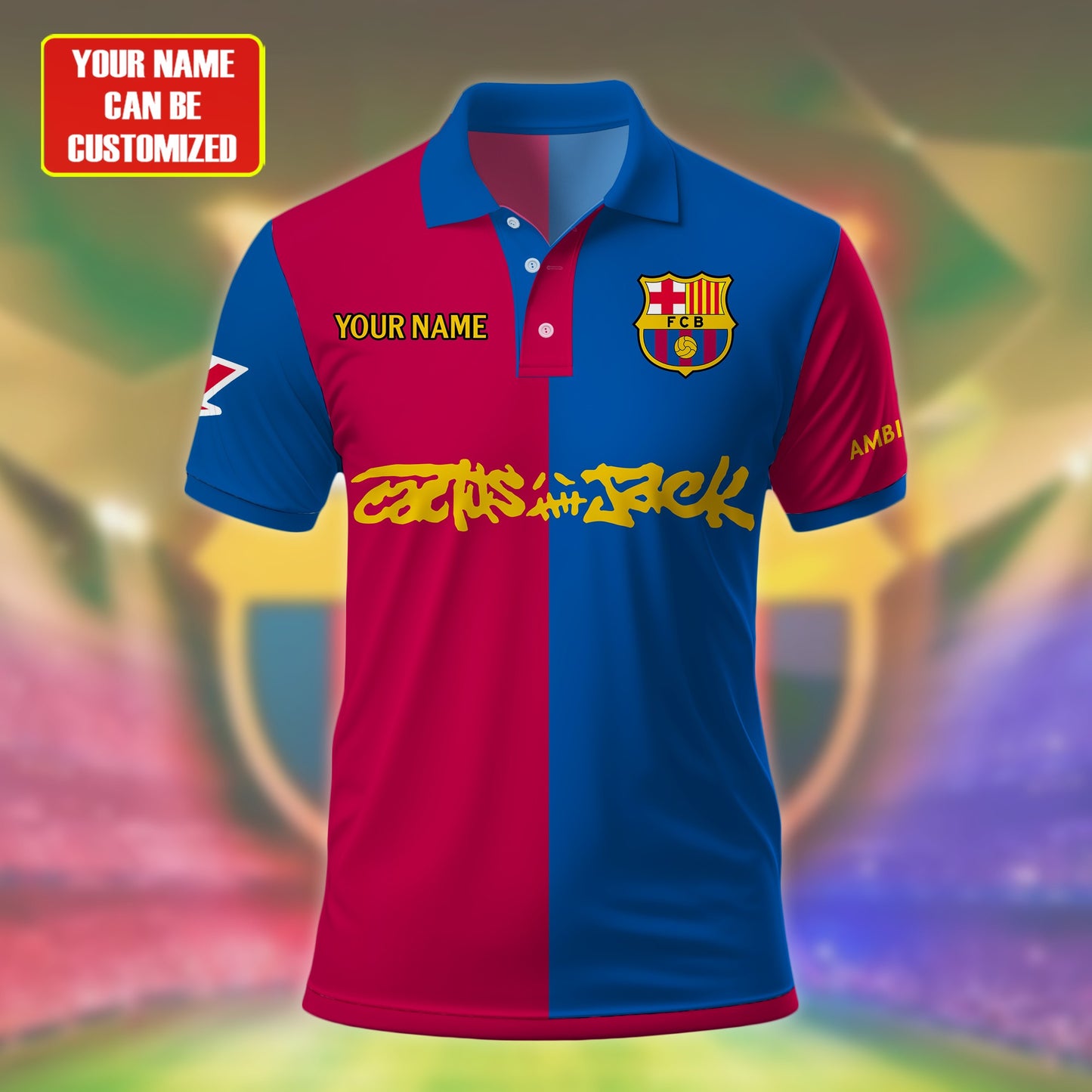 Personalized Barcelona 3D Full Printing Set , Barcelona Shirt , Hoodie , Short , Polo ,hawaii V34