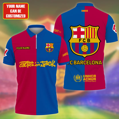 Personalized Barcelona 3D Full Printing Set , Barcelona Shirt , Hoodie , Short , Polo ,hawaii V34