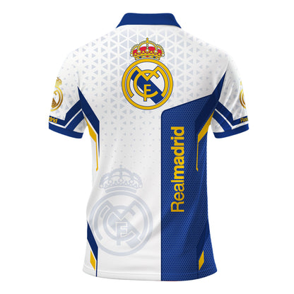 Personalized Real Madrid 3D Full Printing Set , Real Madrid Shirt , Hoodie , Short , Polo ,hawaii V16