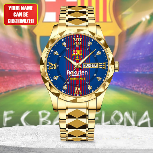 Personalized Barcelona FC 2017 Alloy Charley Watch