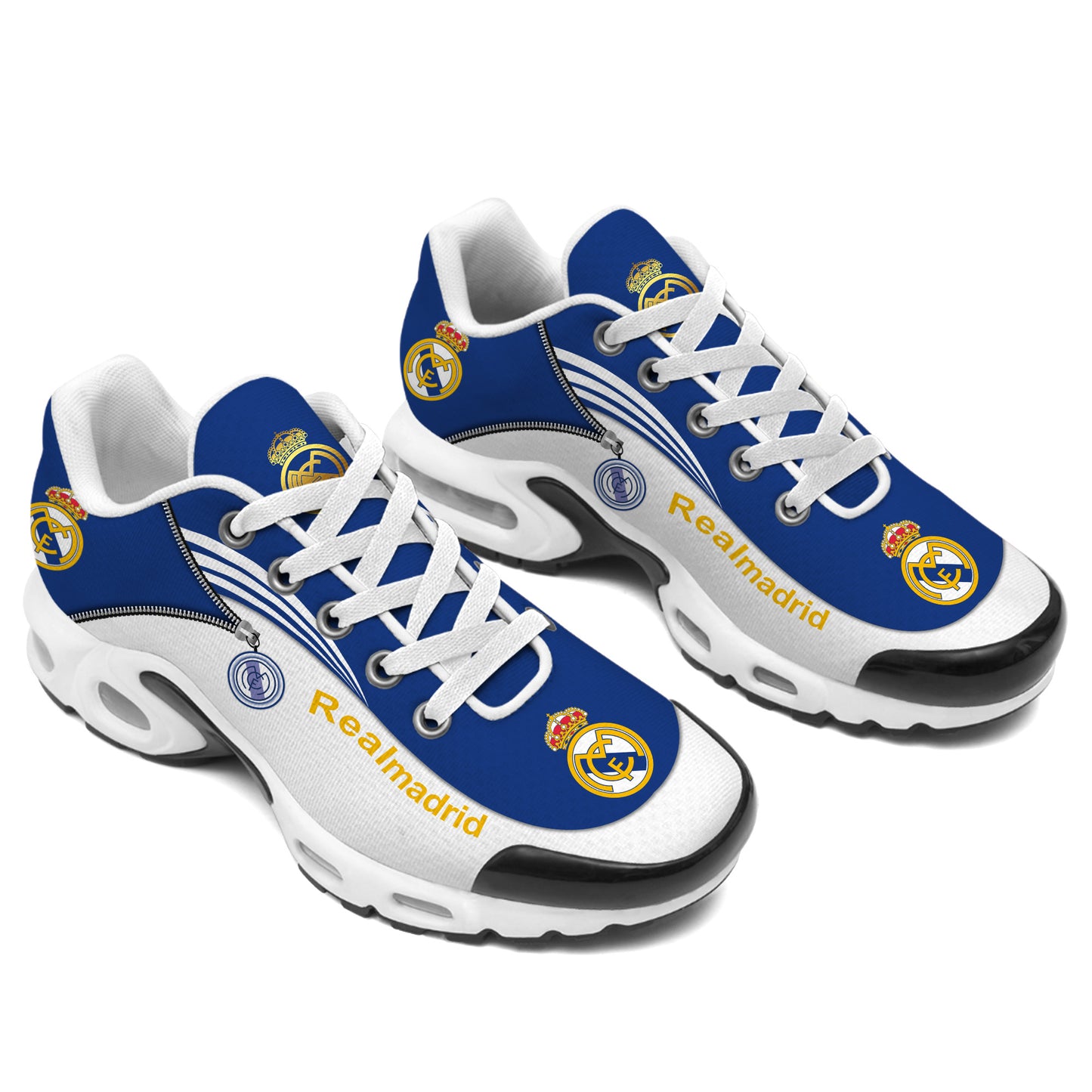 Personalized Real Madrid Air Cushion Sneaker V5