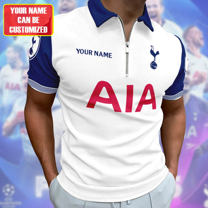 Personalized Tottenham Hotspur FC 3D Full Printing Set , Tottenham Hotspur FC V2 Zip Polo, Shirt , Hoodie , Short , Polo ,hawaii V3 S220509
