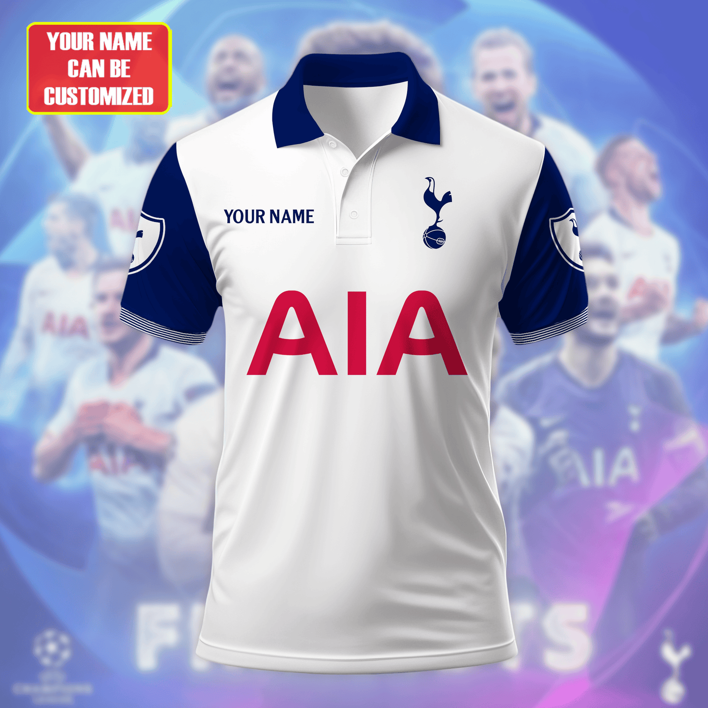 Personalized Tottenham Hotspur FC 3D Full Printing Set , Tottenham Hotspur FC V2 Zip Polo, Shirt , Hoodie , Short , Polo ,hawaii V3 S220509
