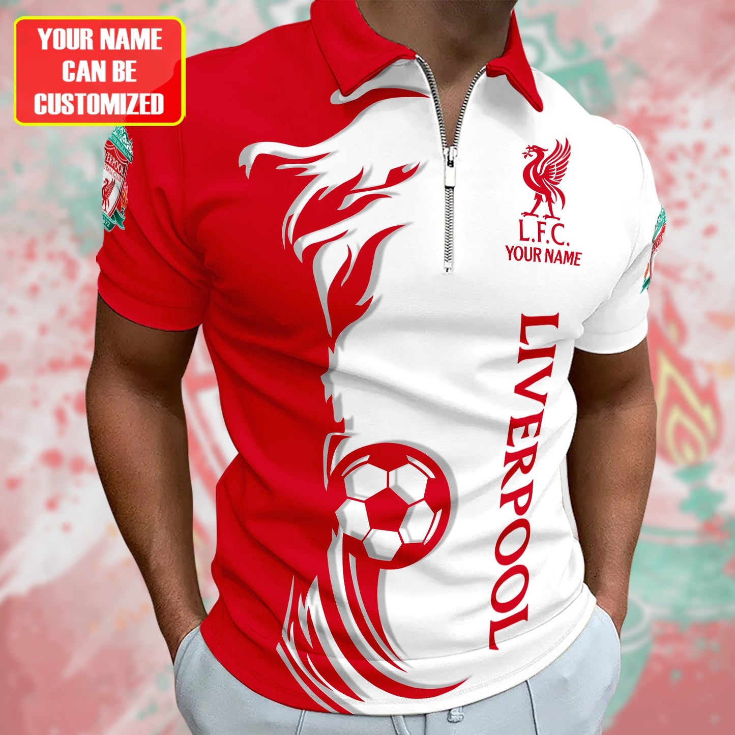 Personalized Liverpool 3D Full Printing Set , Liverpool Shirt , Hoodie , Short , Polo ,hawaii V33