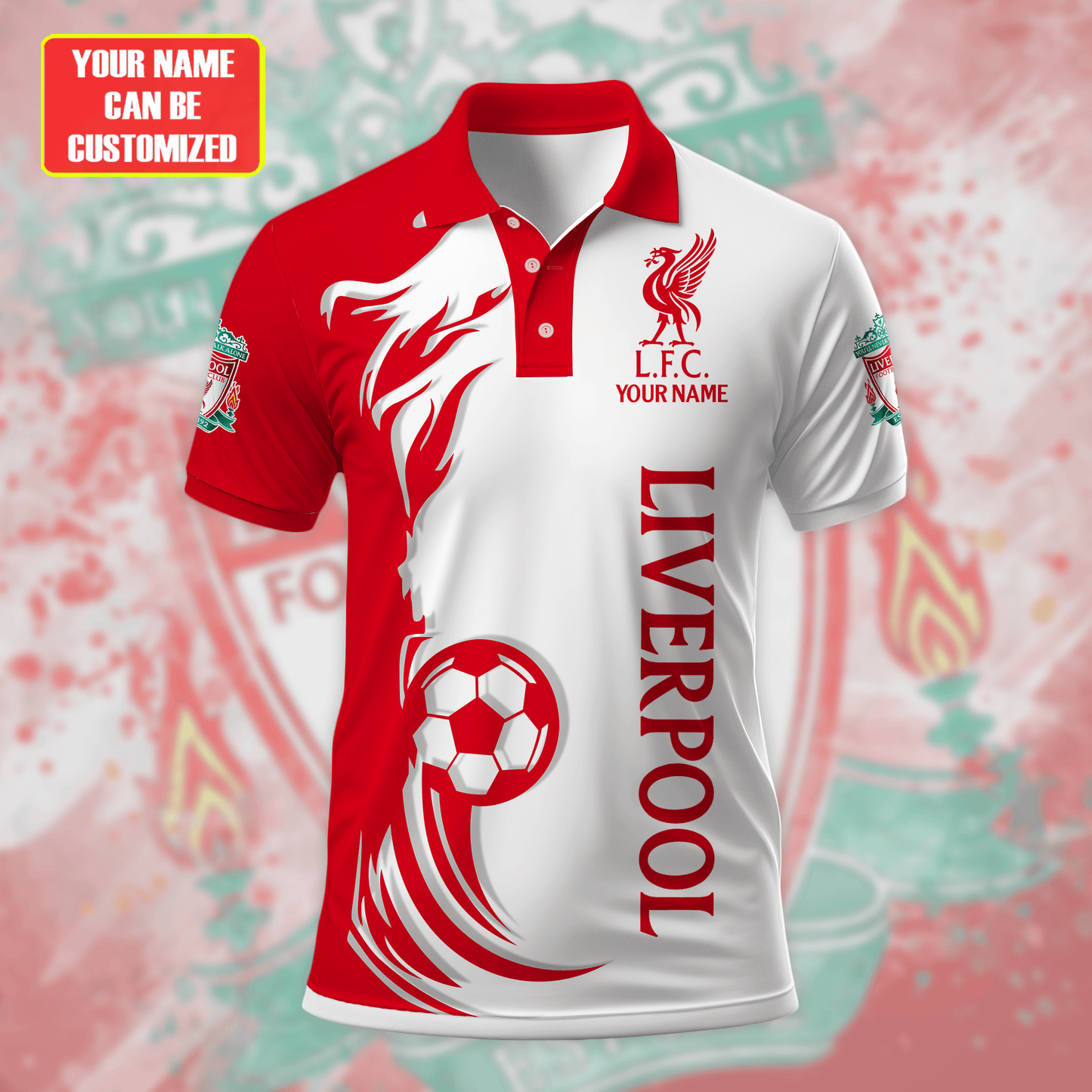 Personalized Liverpool 3D Full Printing Set , Liverpool Shirt , Hoodie , Short , Polo ,hawaii V33