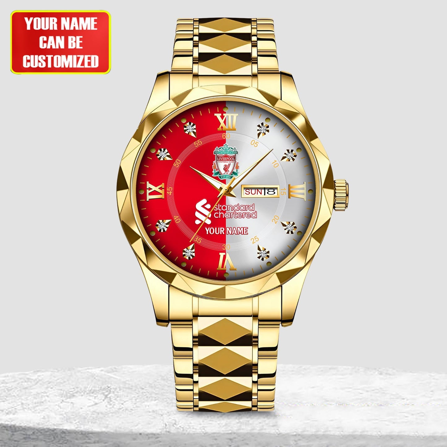 Personalized Liverpool FC Alloy Charley Watch V3